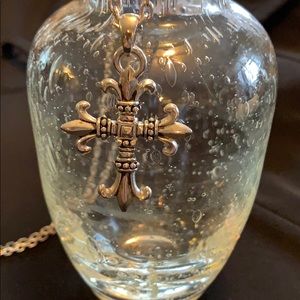 Cookie Lee cross necklace